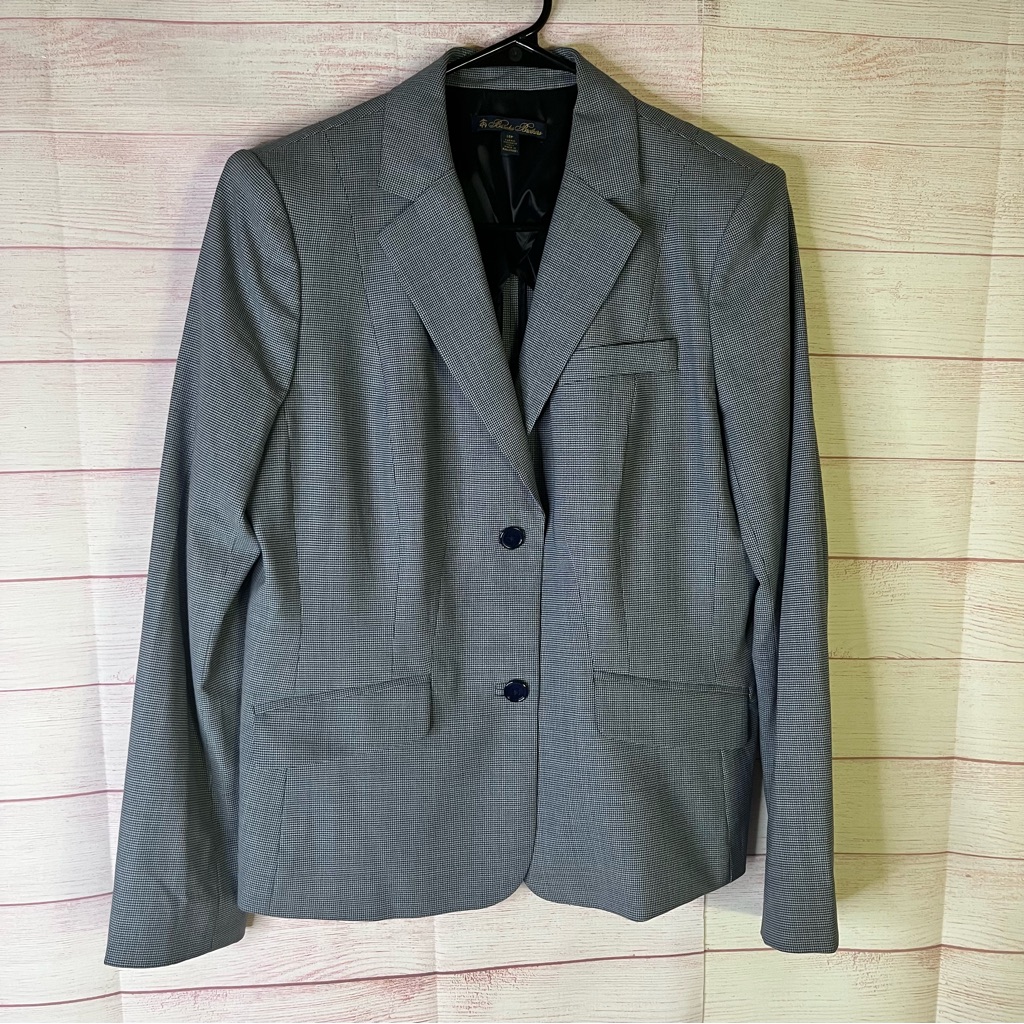 Brook Brothers Brookscool Reda Navy Blue Blazers Size 14p